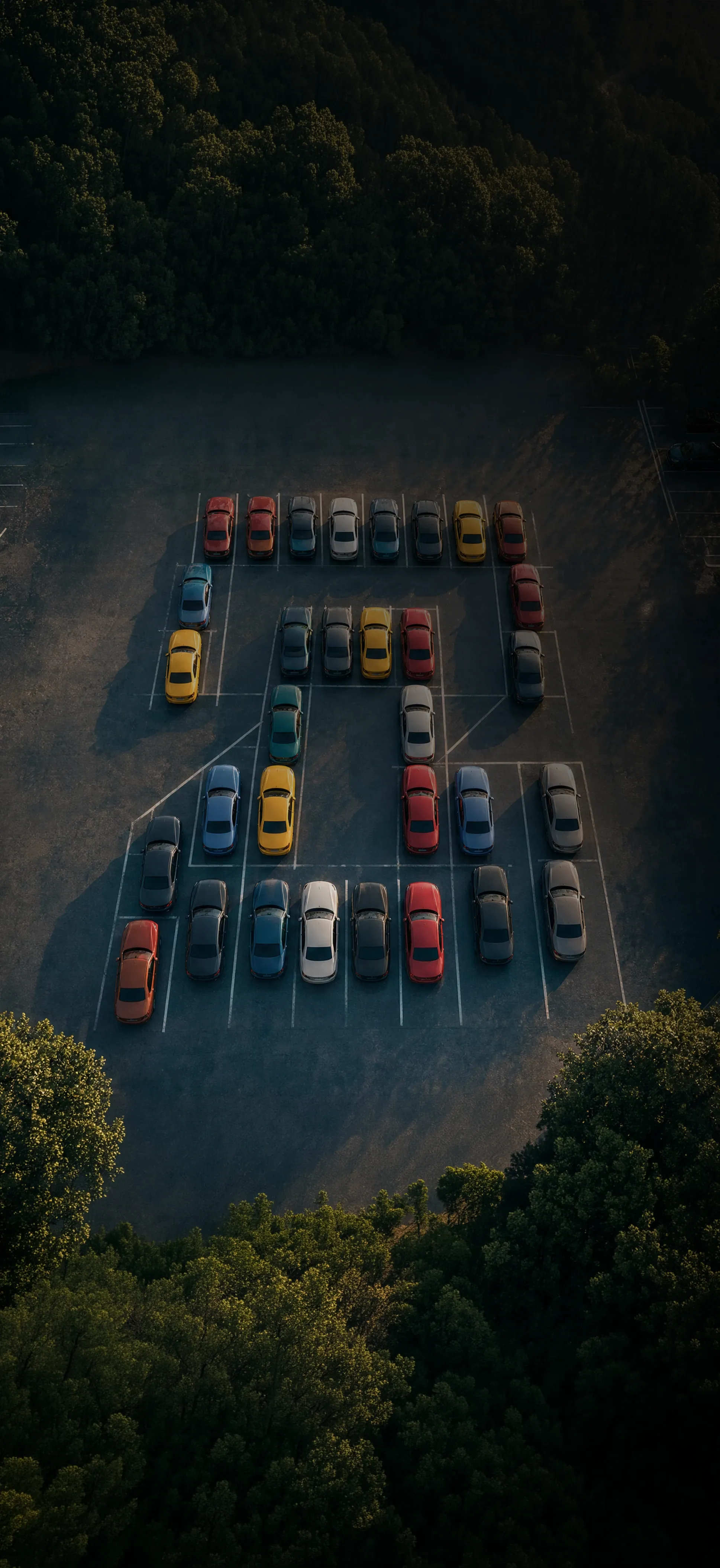 A shaped cars
